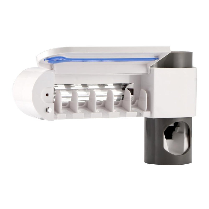 Esterilizador UV de Escova de Dentes com dispenser para pasta de dentes